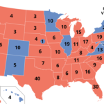 Jeff Bezos tenía razón Mapa elecciones eeuu 2024